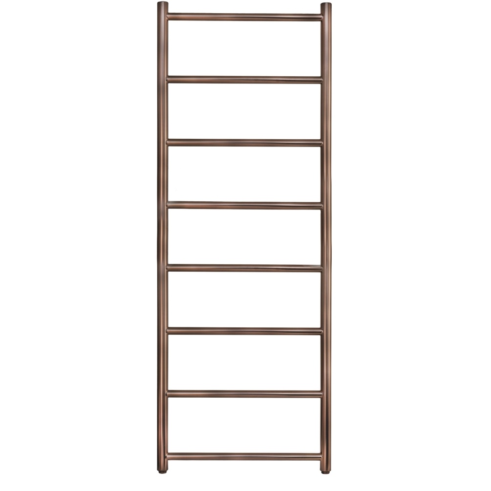 JTP Evo Brushed Bronze 1200mm x 500mm Heated Towel Radiator Cut Out